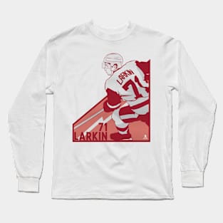 Dylan Larkin Detroit Angle Long Sleeve T-Shirt